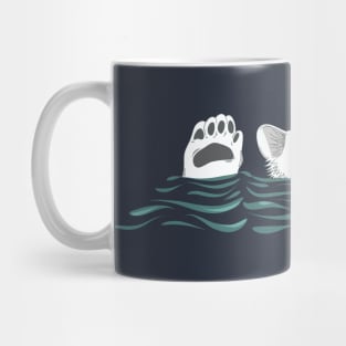 Shy Polar Bear Mug